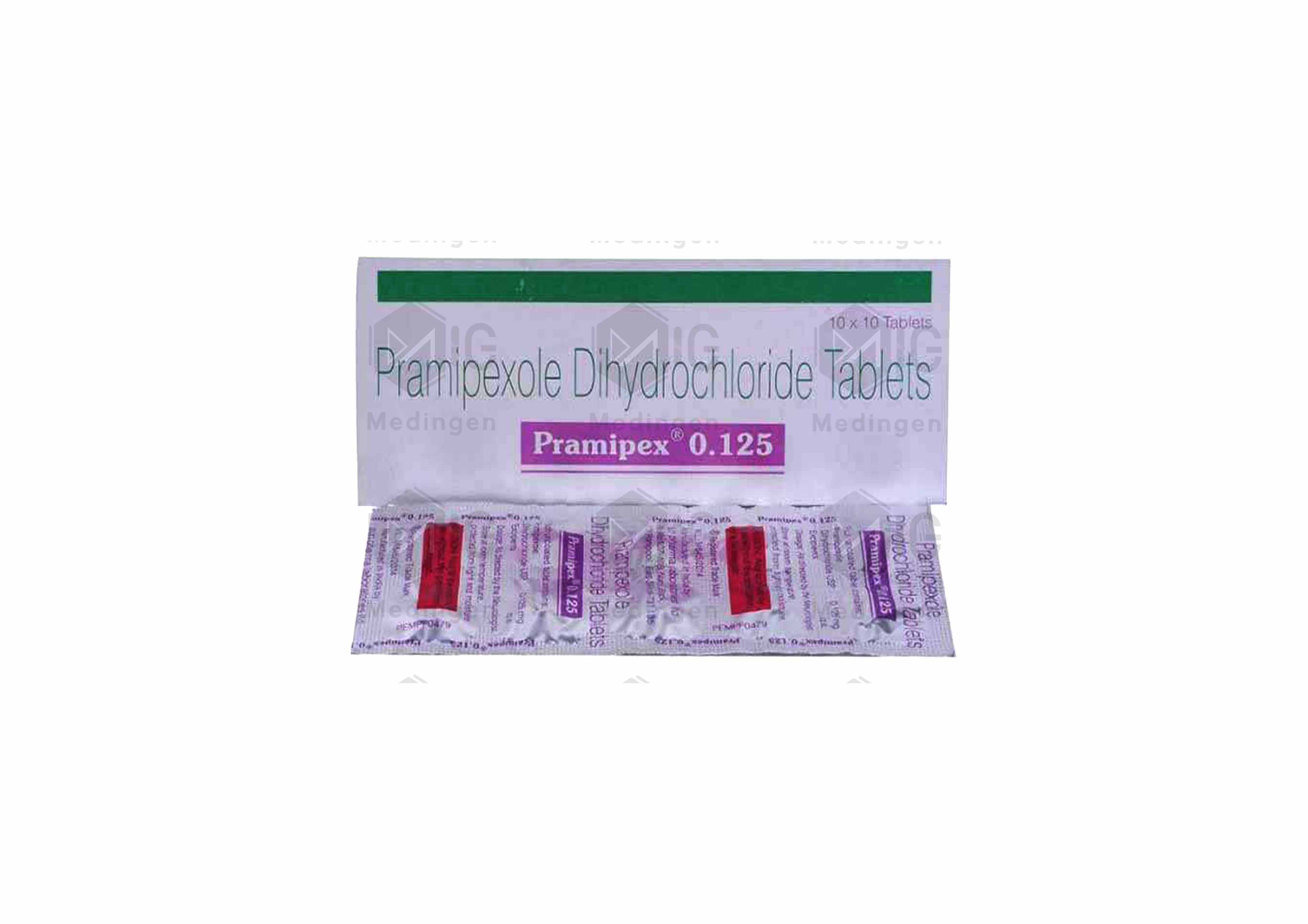 PRAMIPEX 0.125